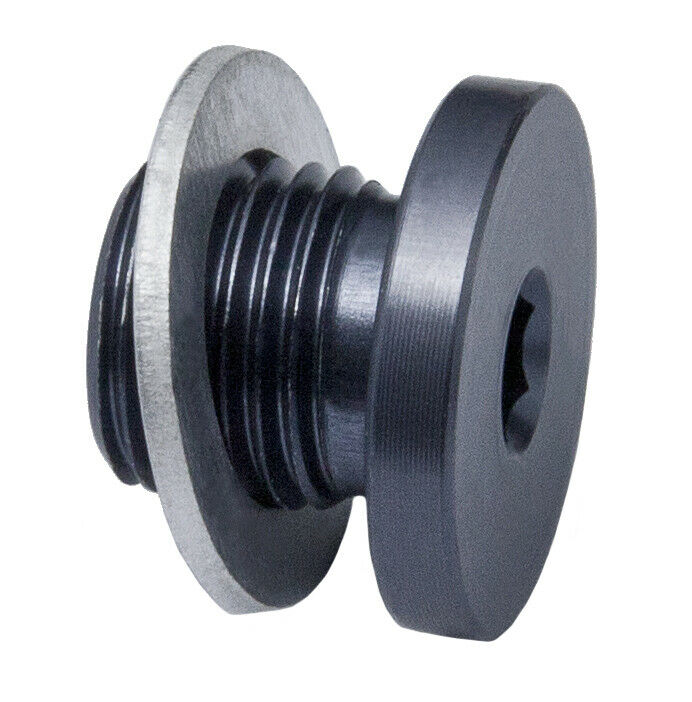 M10x1.0 GUN METAL Hex Allen Key BLANKING PLUG BLOCKER